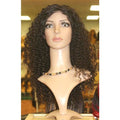 VIP Extensions Dark Brown Kinky Curly Full Lace Wig, Bohemian Style