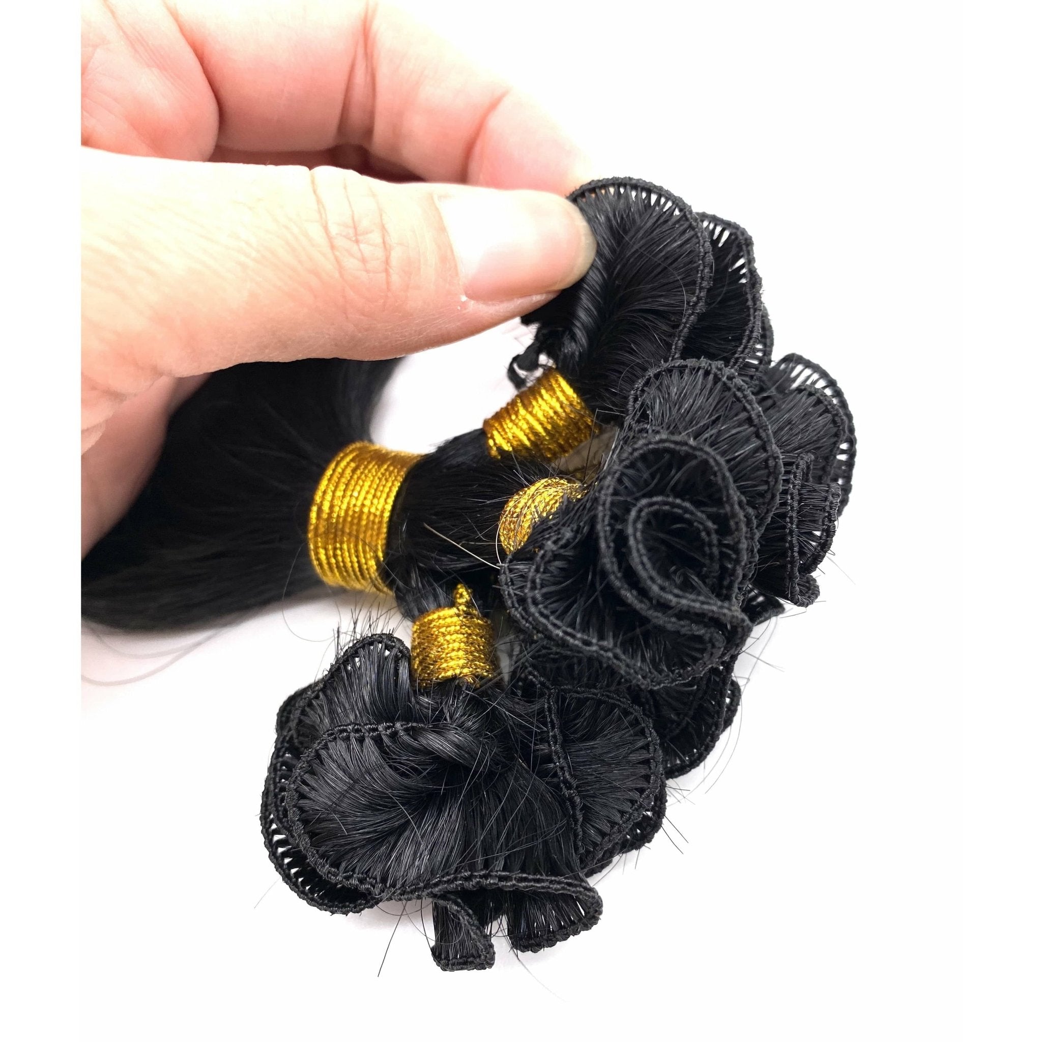 VIP Hand Made System Wavy 18" Hair Extensions New With Tags