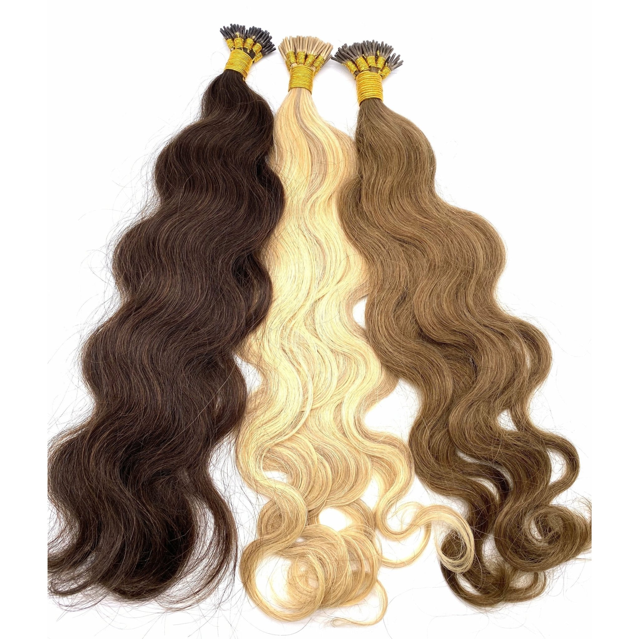 VIP I-Tip System Wavy 18" Hair Extensions