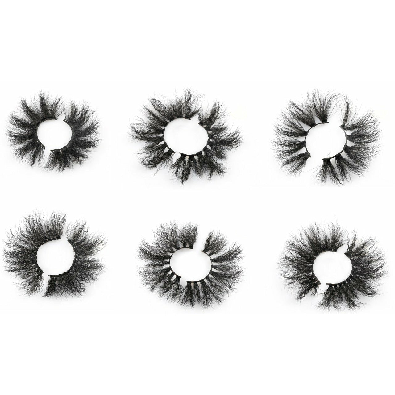 VIP Extensions Kinky Curl Lashes Eyelashes - Pick Style