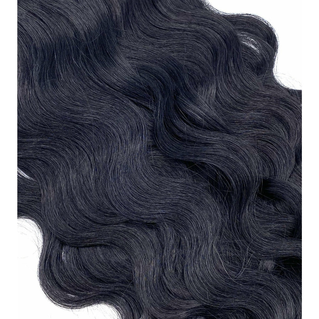VIP M-Tip System Tape Hair Extensions 100 Strands Wavy 18"