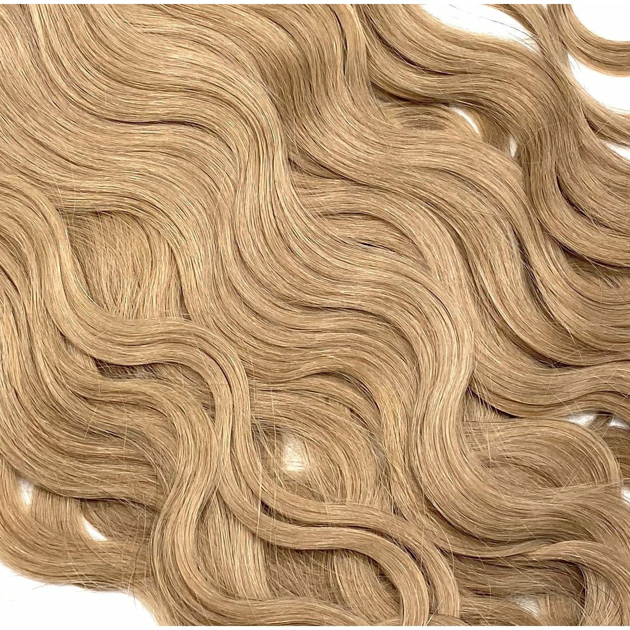 VIP M-Tip System Tape Hair Extensions 100 Strands Wavy 18"