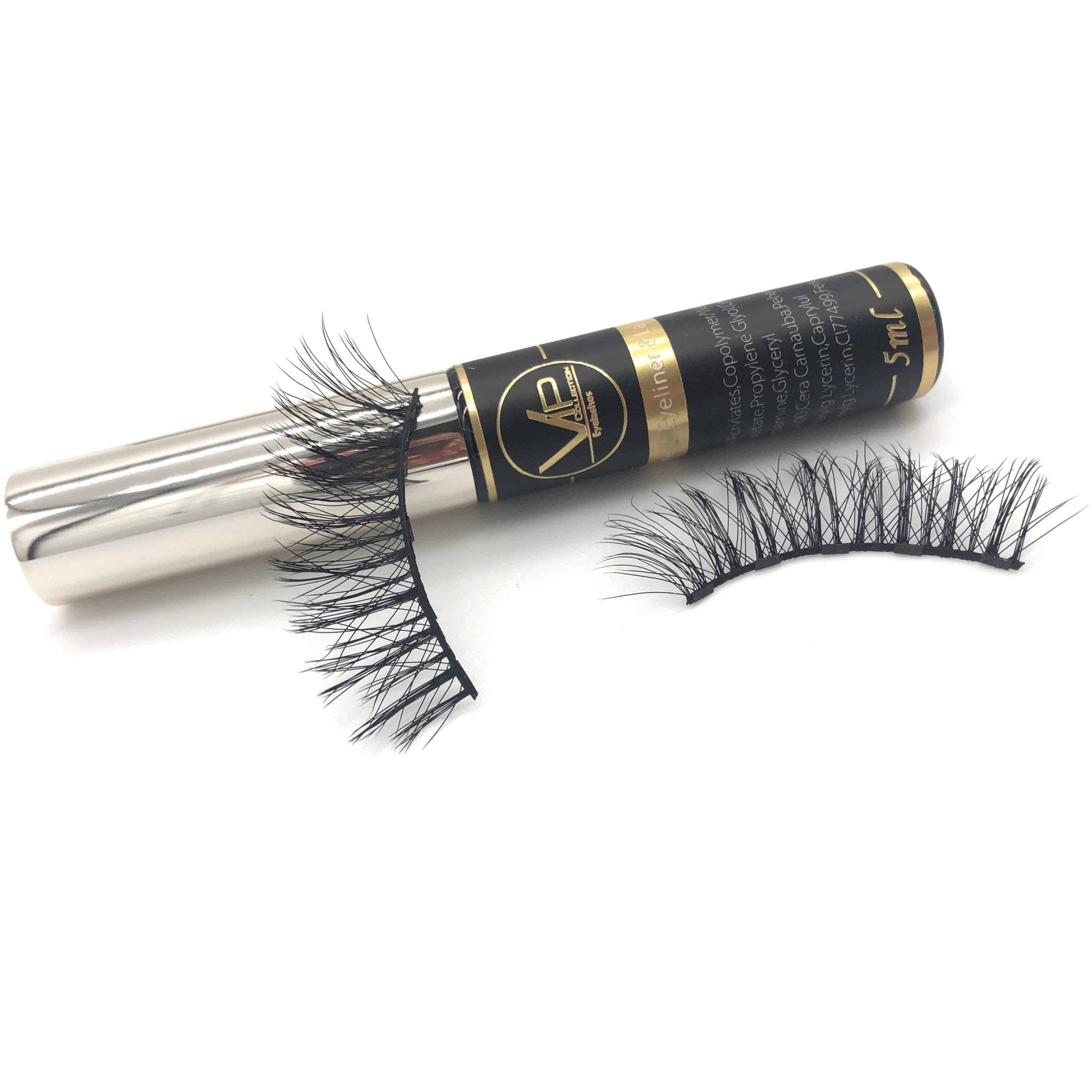 VIP Magnetic Lashes with Magnetic Eyeliner, 2 Pairs