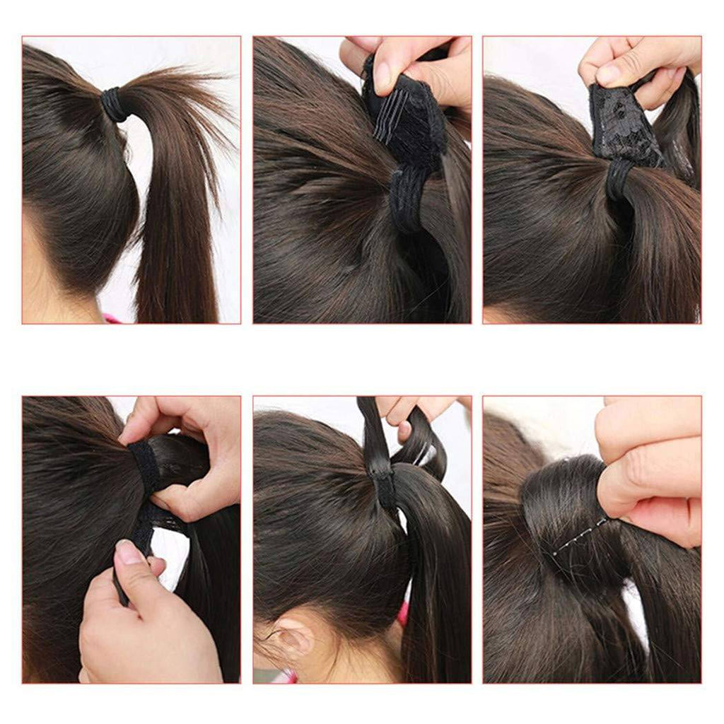 VIP Ponytail Silky 18" 100% Human Hair Extension