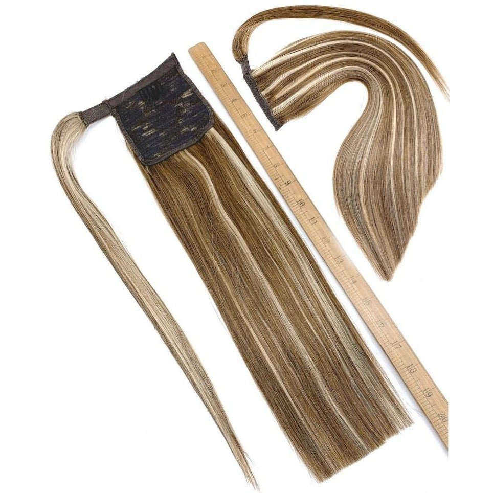 VIP Ponytail Silky 18" 100% Human Hair Extension