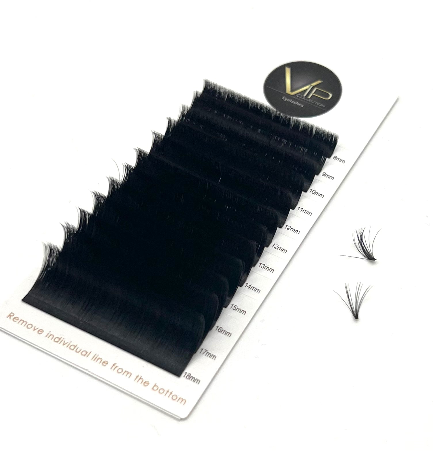 VIP Quick Fan Eyelash Extensions 12 Lines 0.07 C Curl