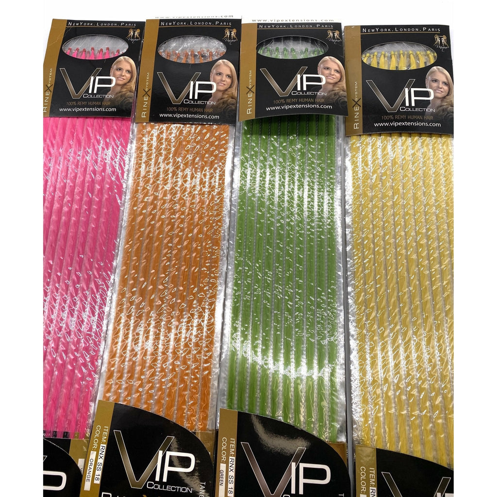 VIP RineX System Straight 18" Hair Extensions