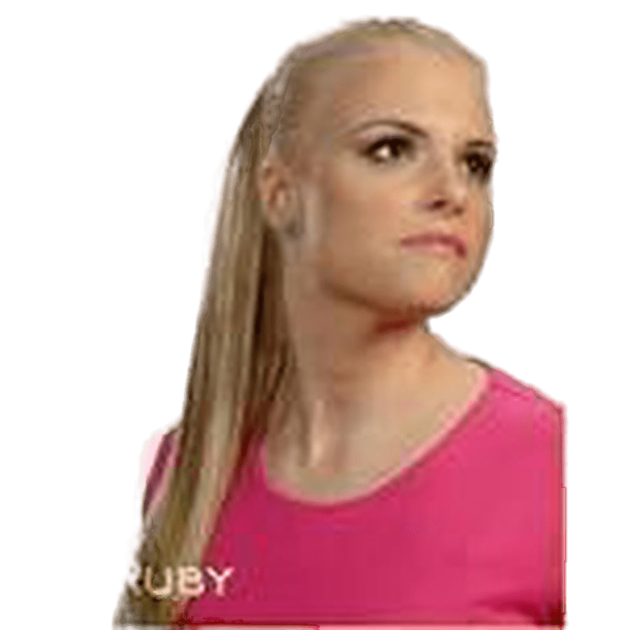 VIP Synthetic Clip Ponytail - Ruby