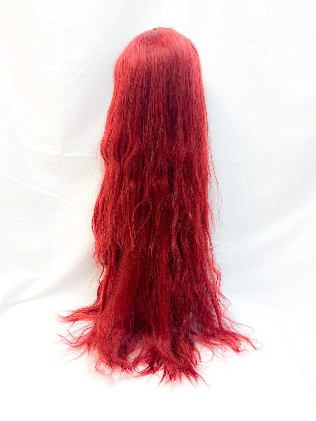 VIP Extensions Red Water Wave Synthetic Lace Front Wig, 24", Color 118 (37)