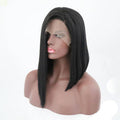 VIP Extensions Off Black Straight Bob Synthetic Lace Front Wig, Style 228