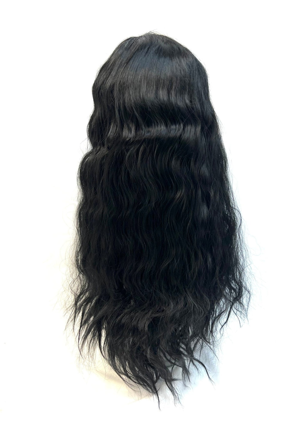 VIP Extensions Off Black Natural Wave Synthetic Lace Front Wig, 24", Color 1B (73)