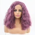 VIP Extensions Orchid Purple Water Wave Synthetic Lace Front Wig, 16", Color 1716 (89)