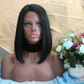 VIP Extensions Off Black Straight Bob Synthetic Lace Front Wig (60)