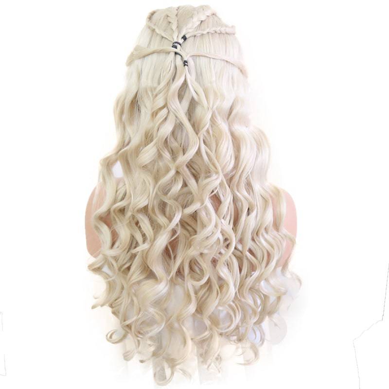 VIP Synthetic Lace Front Wig, 24", Platinum Blonde (22)