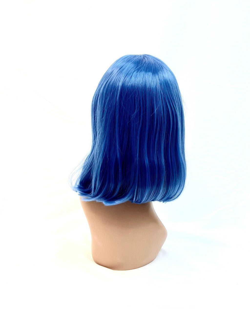 VIP Synthetic Bob Wig, Blue, 12"