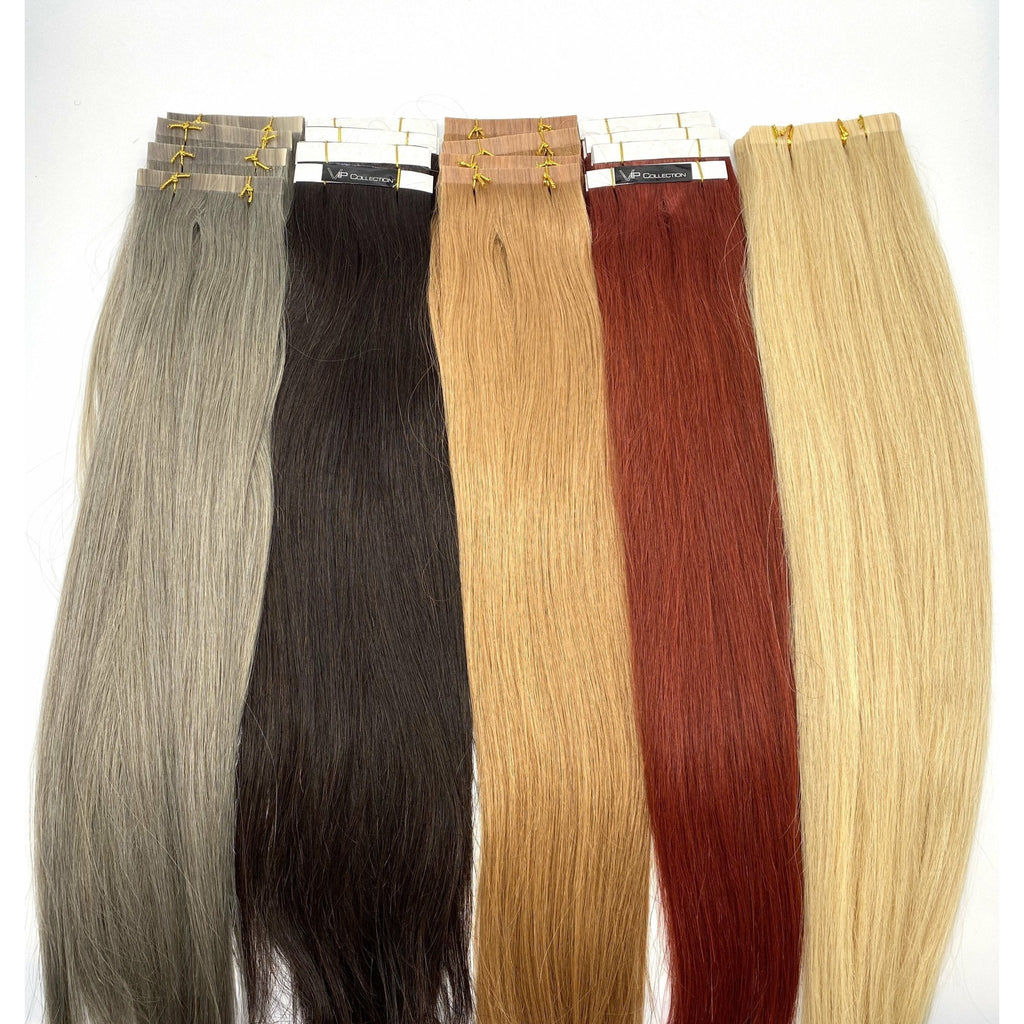 VIP TapeX System Straight 18" Hair Extensions New With Tags