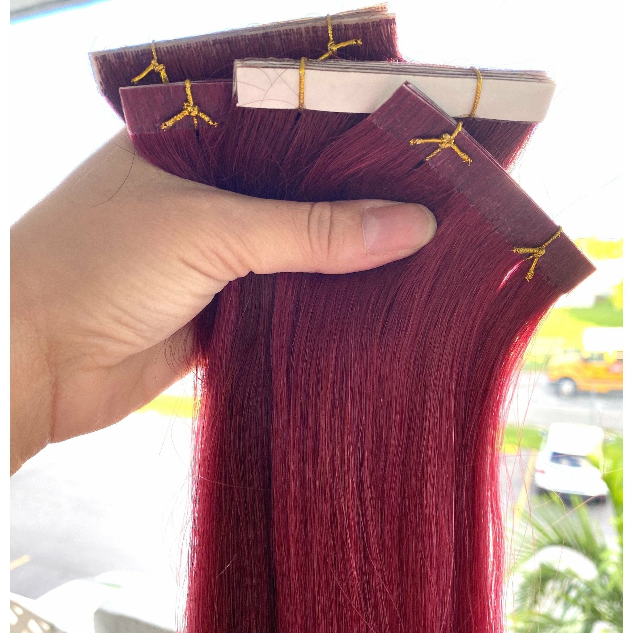 VIP TapeX System Straight 18" Hair Extensions New With Tags