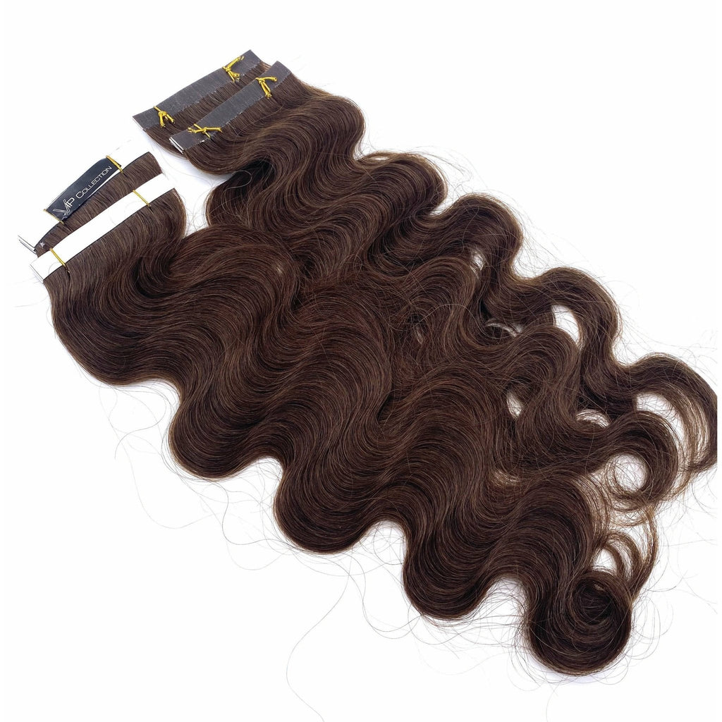 VIP TapeX System Tape In Hair Extensions Wavy 18"