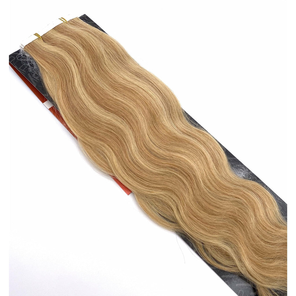 VIP TapeX System Tape In Hair Extensions Wavy 18"