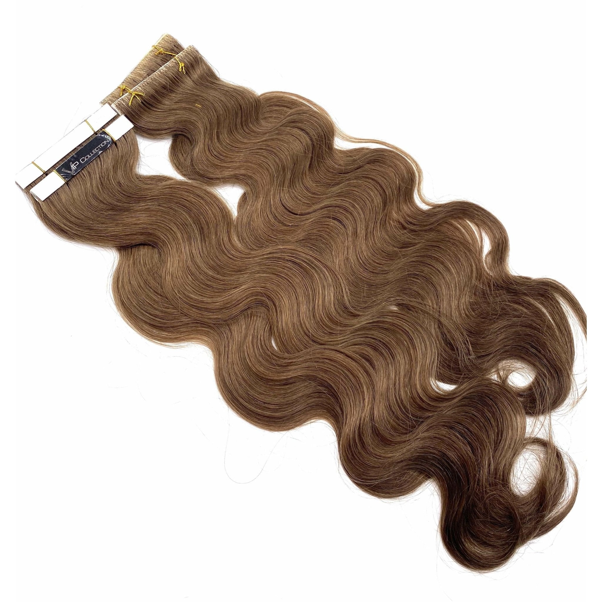 VIP TapeX System Tape In Hair Extensions Wavy 18"