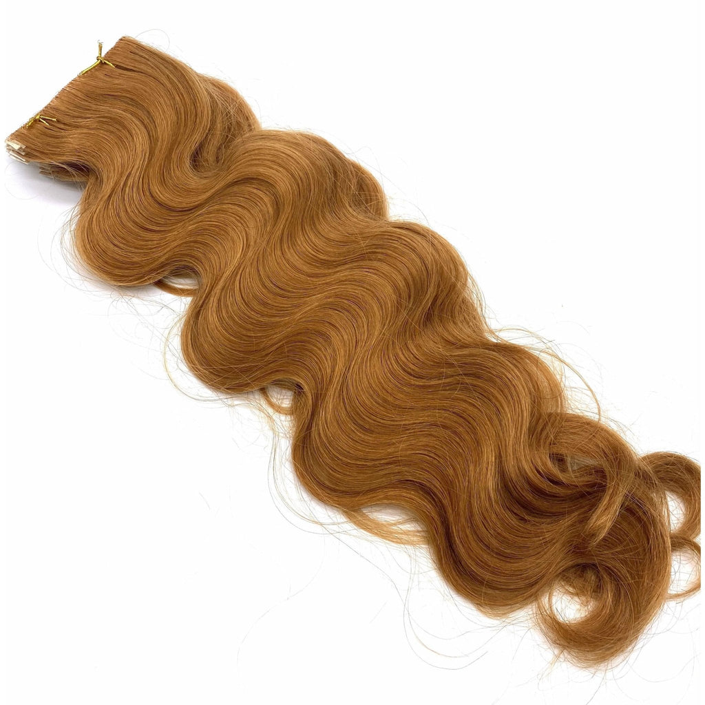 VIP TapeX System Tape In Hair Extensions Wavy 18"