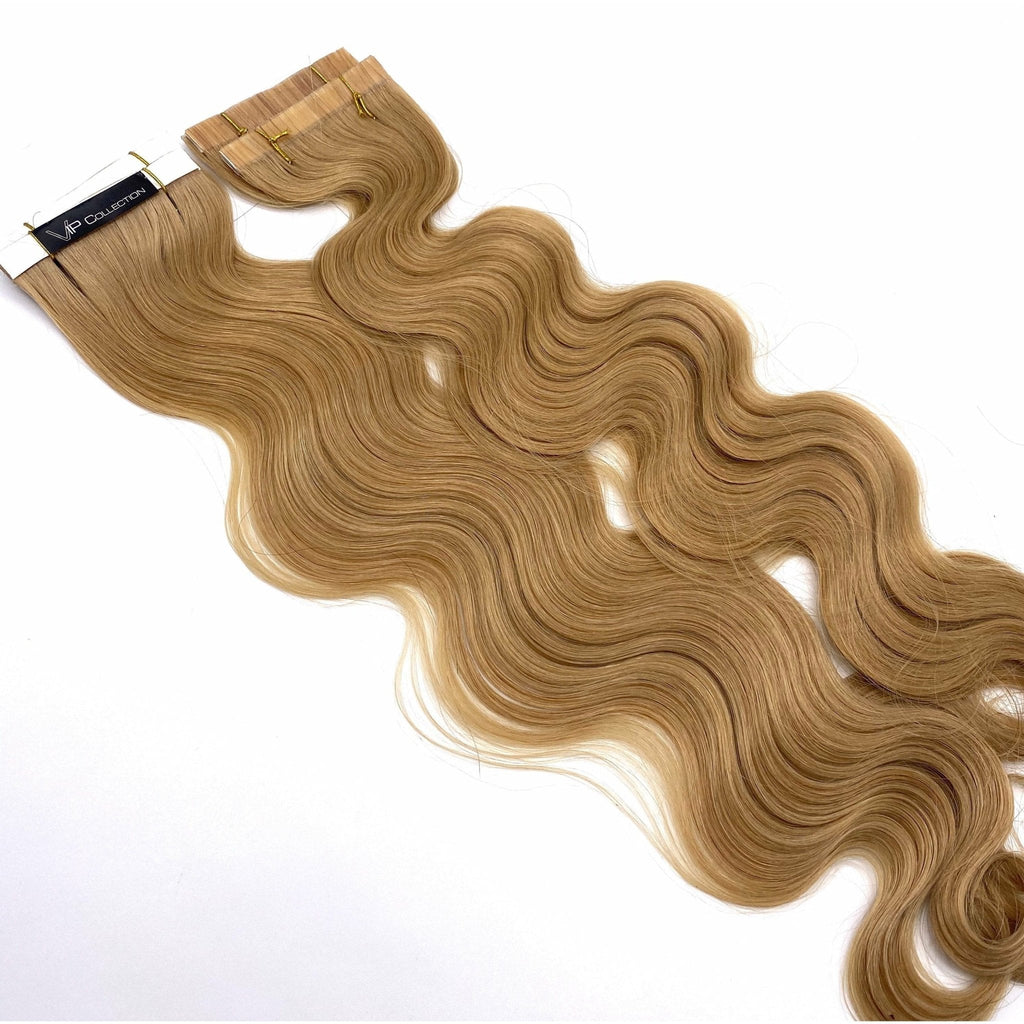VIP TapeX System Tape In Hair Extensions Wavy 18"