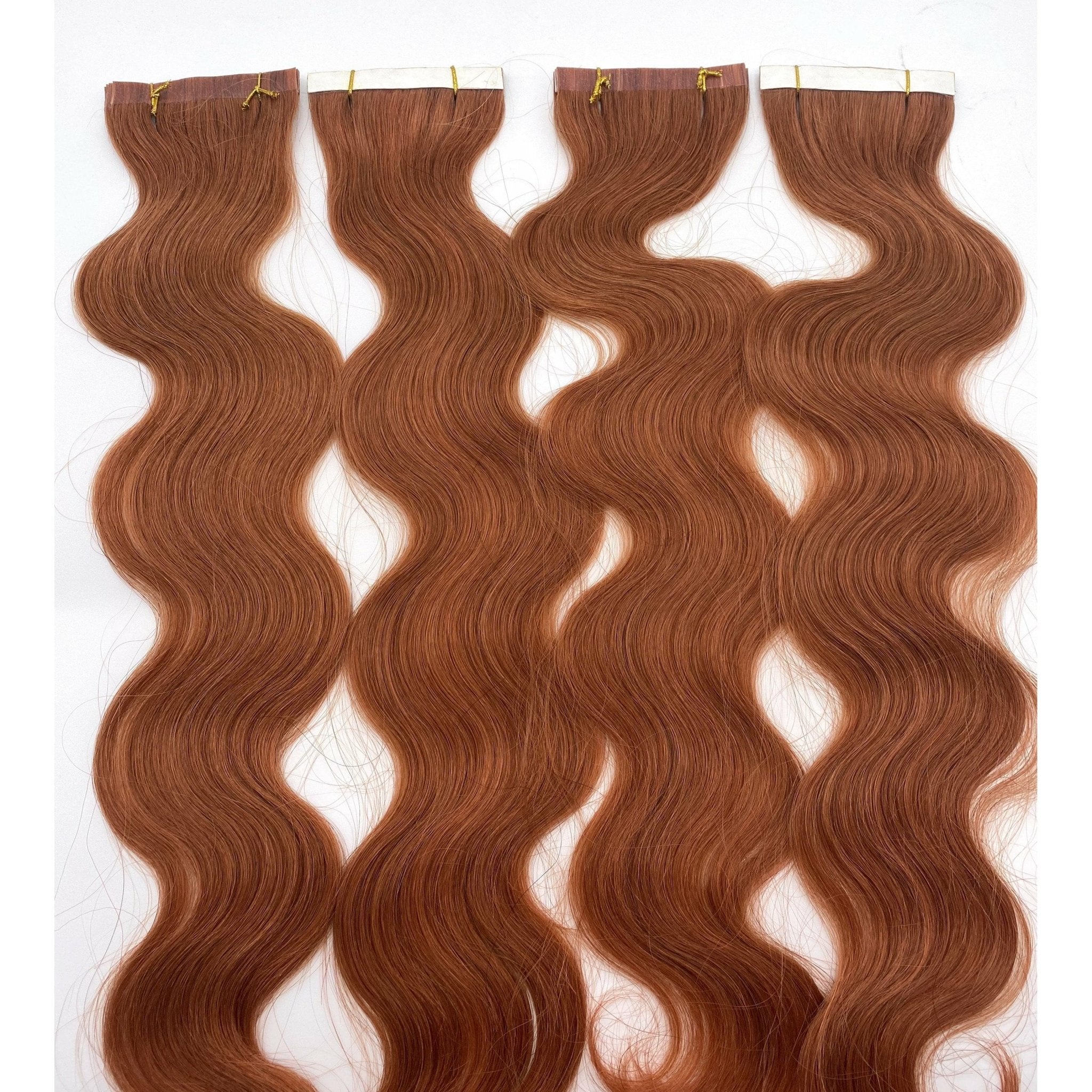 VIP TapeX System Tape In Hair Extensions Wavy 18"