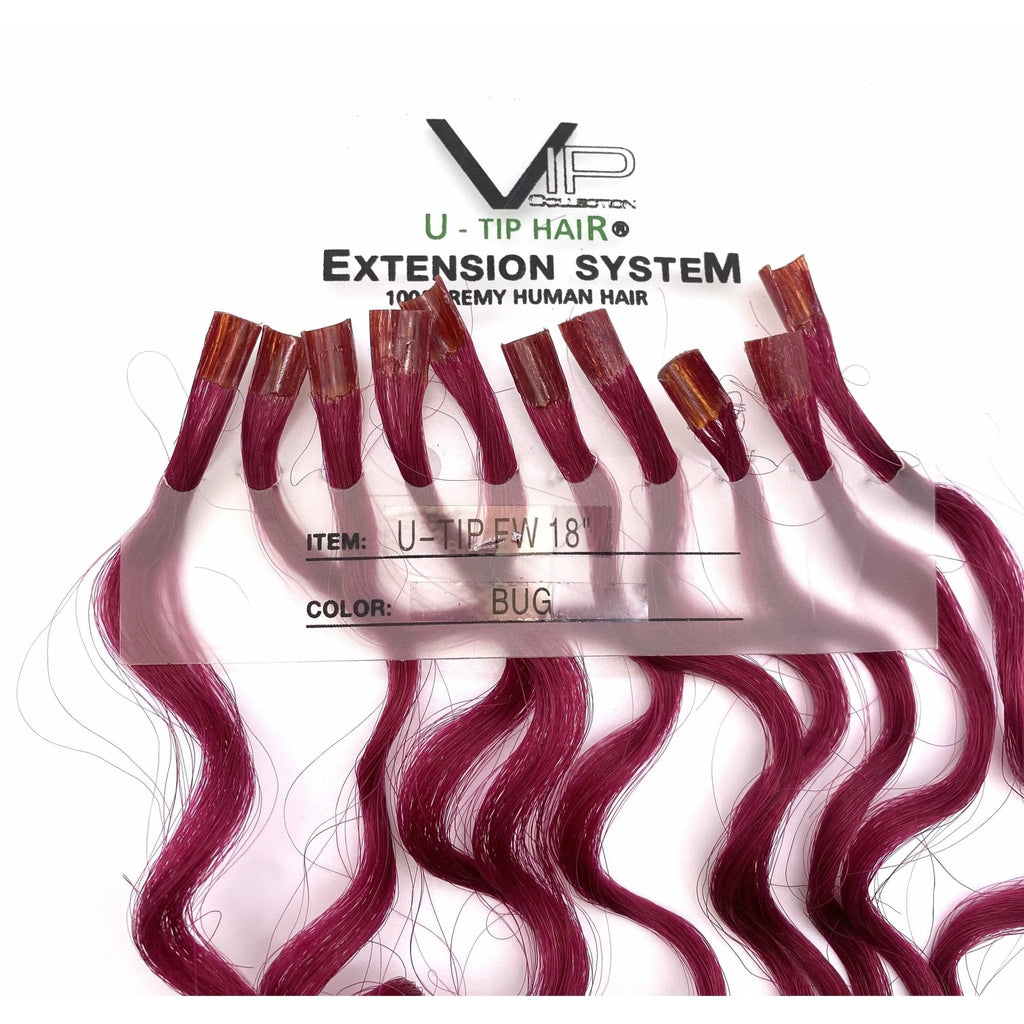 VIP U-Tip System Curly 18" Hair Extensions