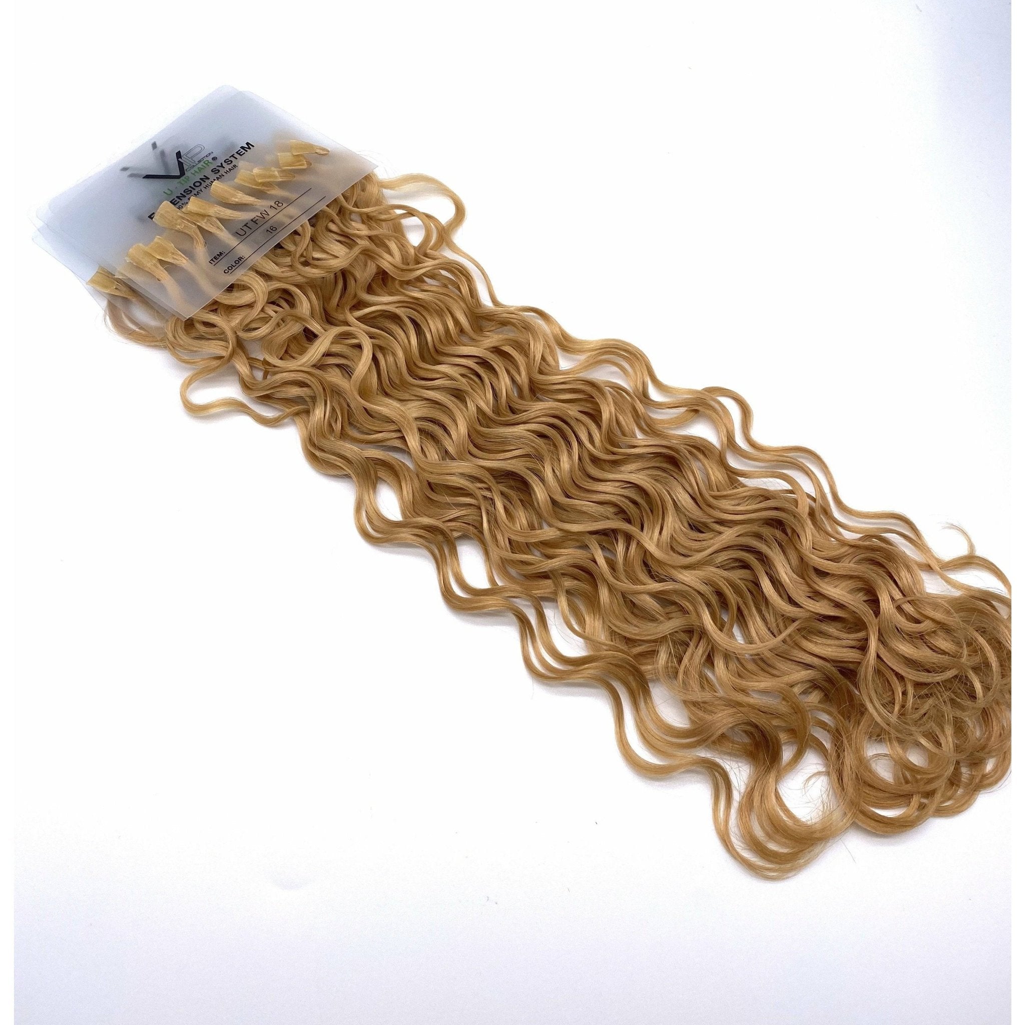 VIP U-Tip System Curly 18" Hair Extensions