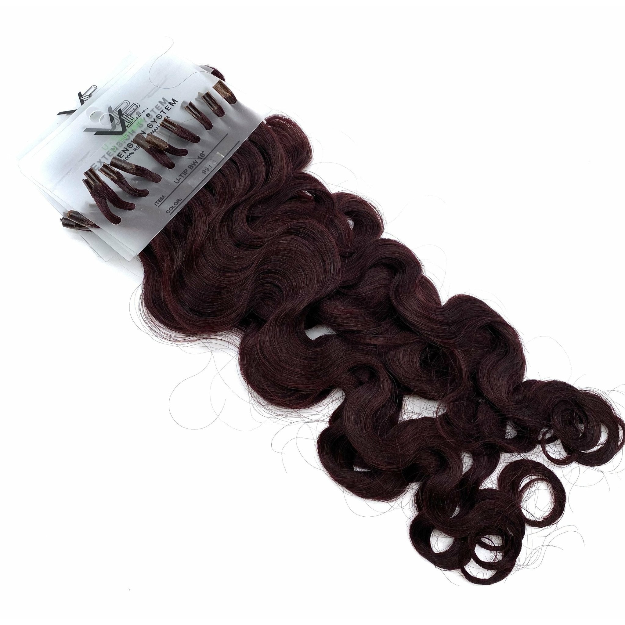 VIP U-Tip System Wavy 18" Hair Extensions