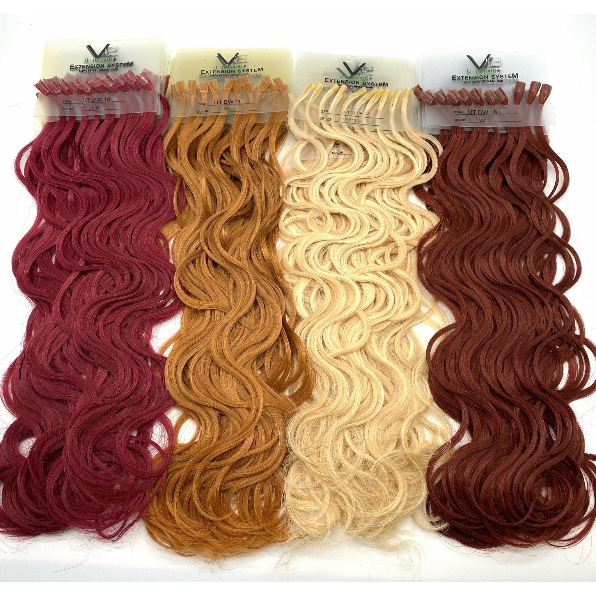VIP U-Tip System Wavy 18" Hair Extensions