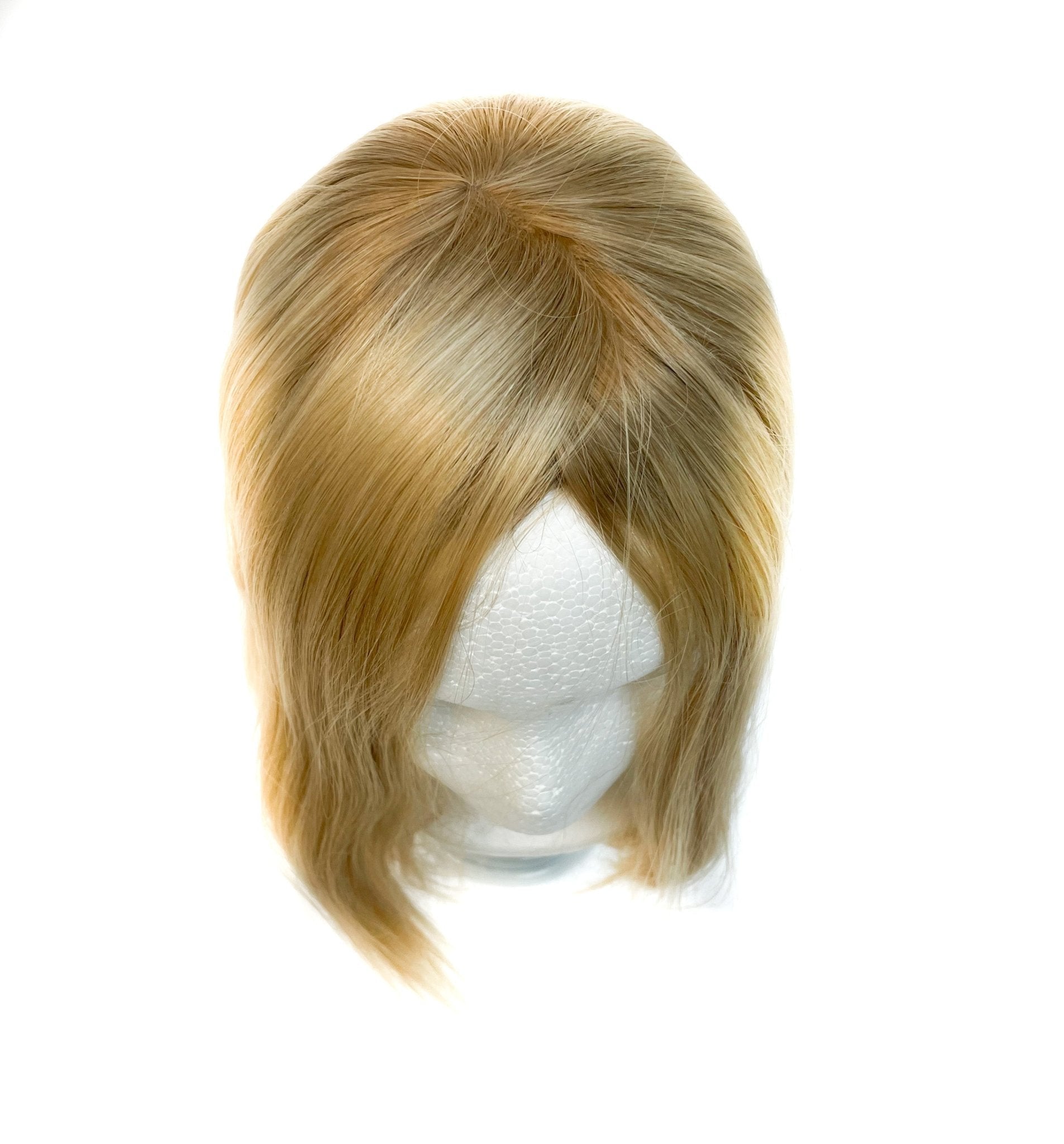 VIP Extensions Virgin Remy Human Hair Silk Straight Topper Top Piece TP36