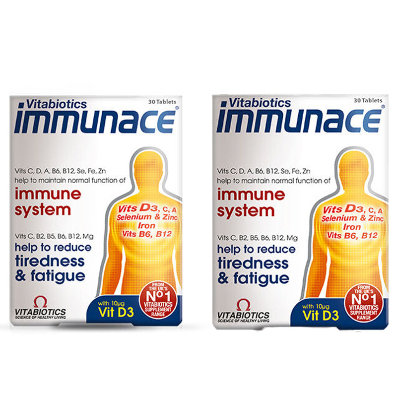 Vitabiotics Immunace Immune System Support Multivitamin 60 Tablets