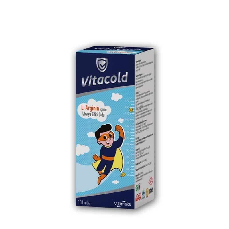 Vitamaks Vitacold L-Arginine Syrup with Vitamins & Minerals 150 ml