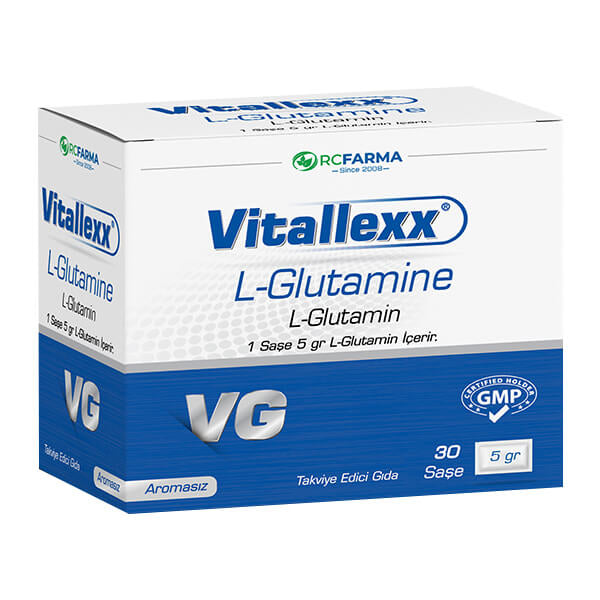 Rcfarma Vitallexx L-Glutamine Amino Acid Supplement 30 Sachets