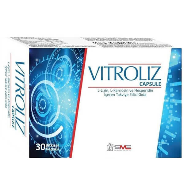 Vitroliz Dietary Supplement for Eye Health 30 Capsules