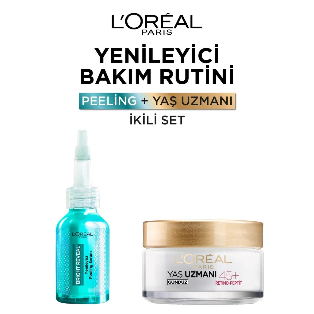 L'Oreal Paris Age Specialist 45+ Anti-Wrinkle Cream & Serum Set 50ml