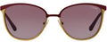Vogue 4002-S Copper Purple Metal Square Sunglasses 55mm