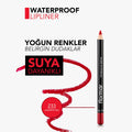 Flormar Matte Lip Liner - Waterproof, Highly Pigmented, Long-Lasting