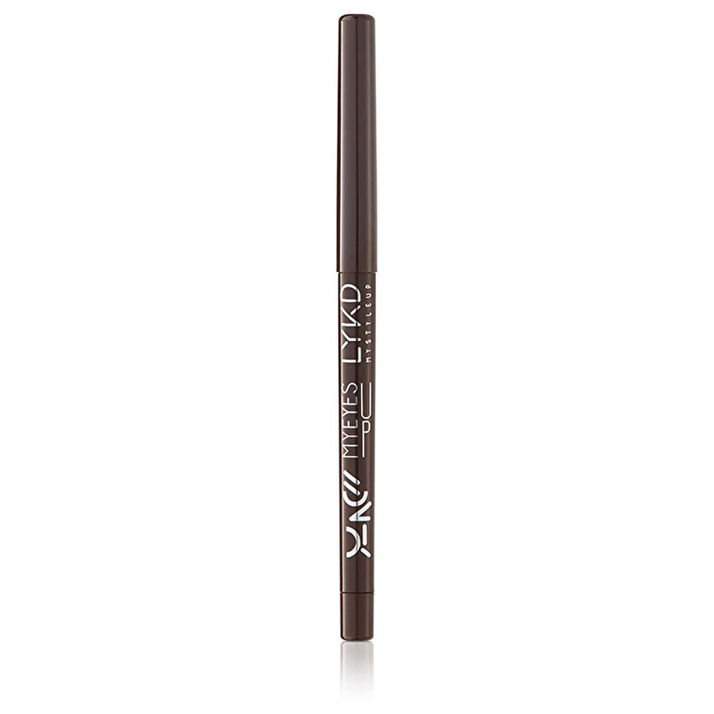 LYKD Umber Eyeliner Pencil: Long-Lasting, Waterproof, Highly Pigmented, Soft & Retractable - Define Your Eyes with Ease.
