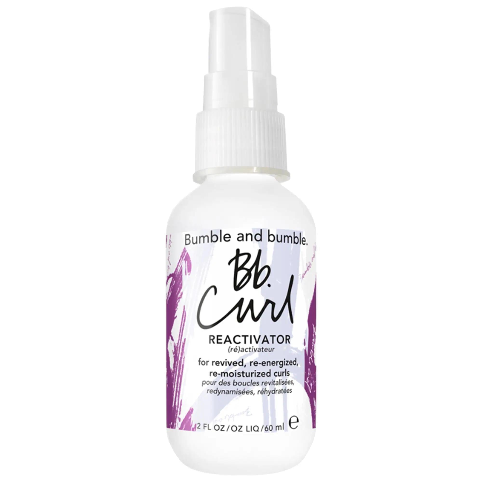 Curl Reactivator - Moisturizing Hair Mist for Curly Hair, Vegan & Cruelty-Free, Hydrating & Frizz Control