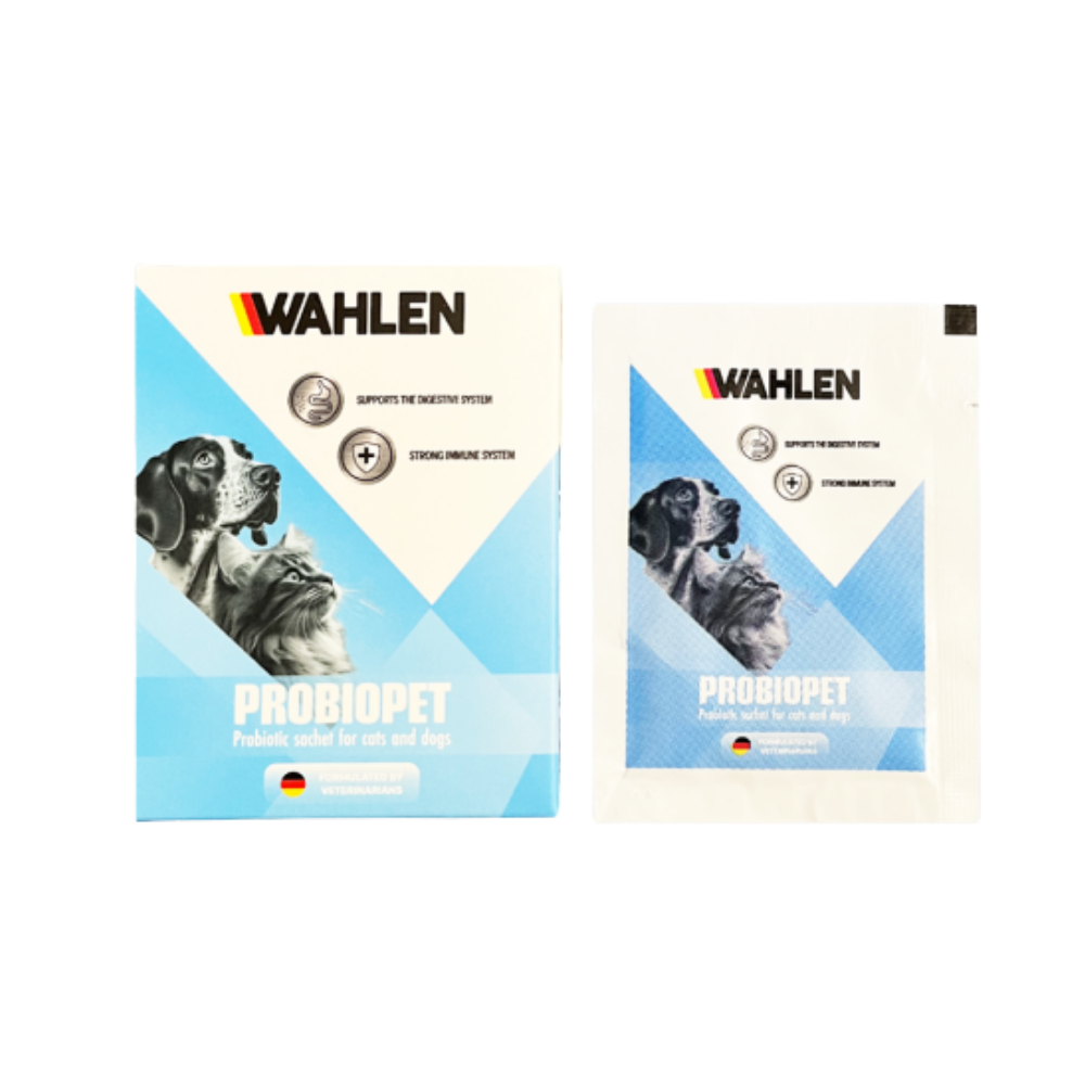 Wahlen Probiopet Digestive Support Probiotic for Cats & Dogs 7x1g