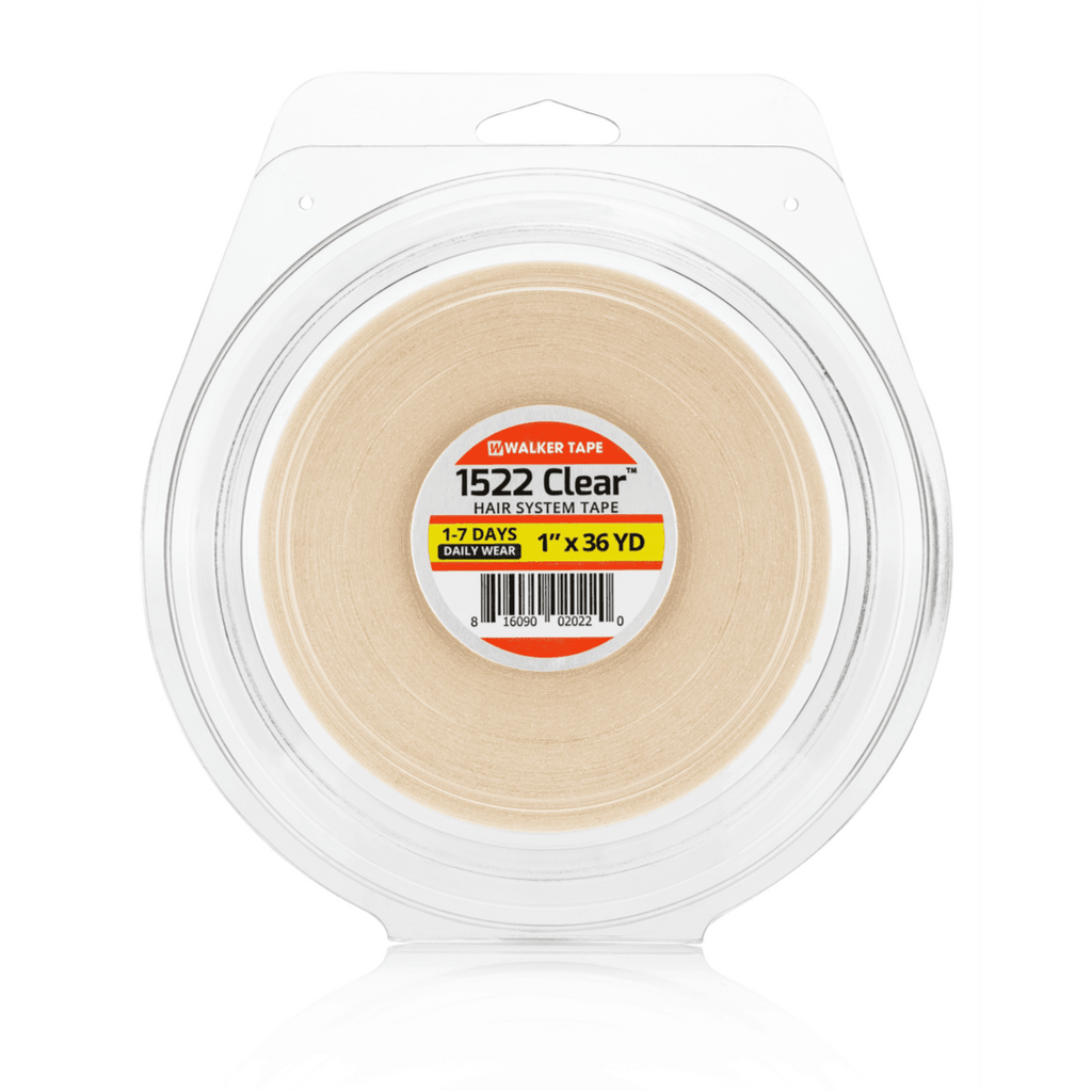 Walker Tape 1522 Clear Wig Tape & Rolls Hair Extension Supplies - Choose Size
