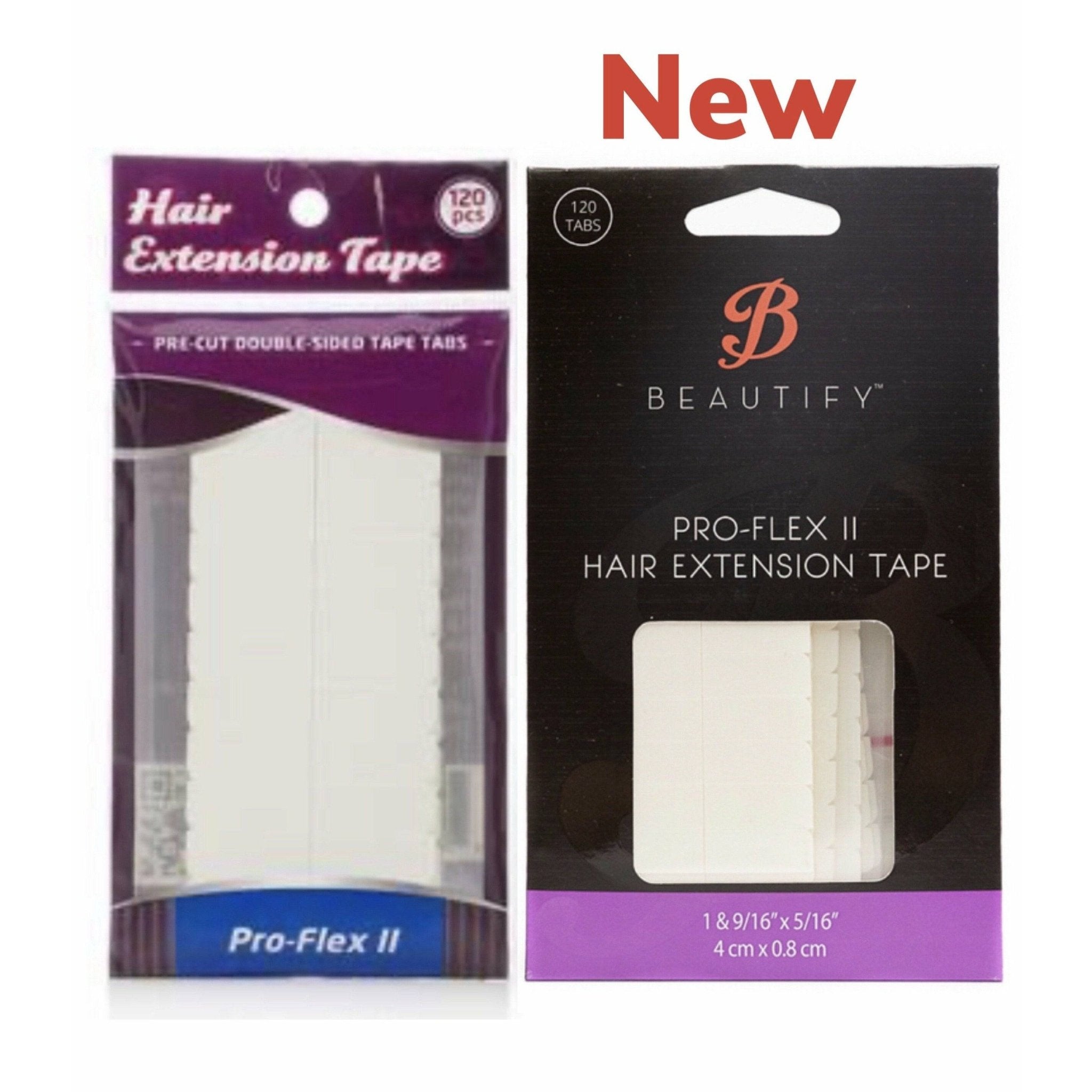 Walker Tape & Beautify Pro Flex II Tabs & Rolls Wig Extension Tape - Pick Size