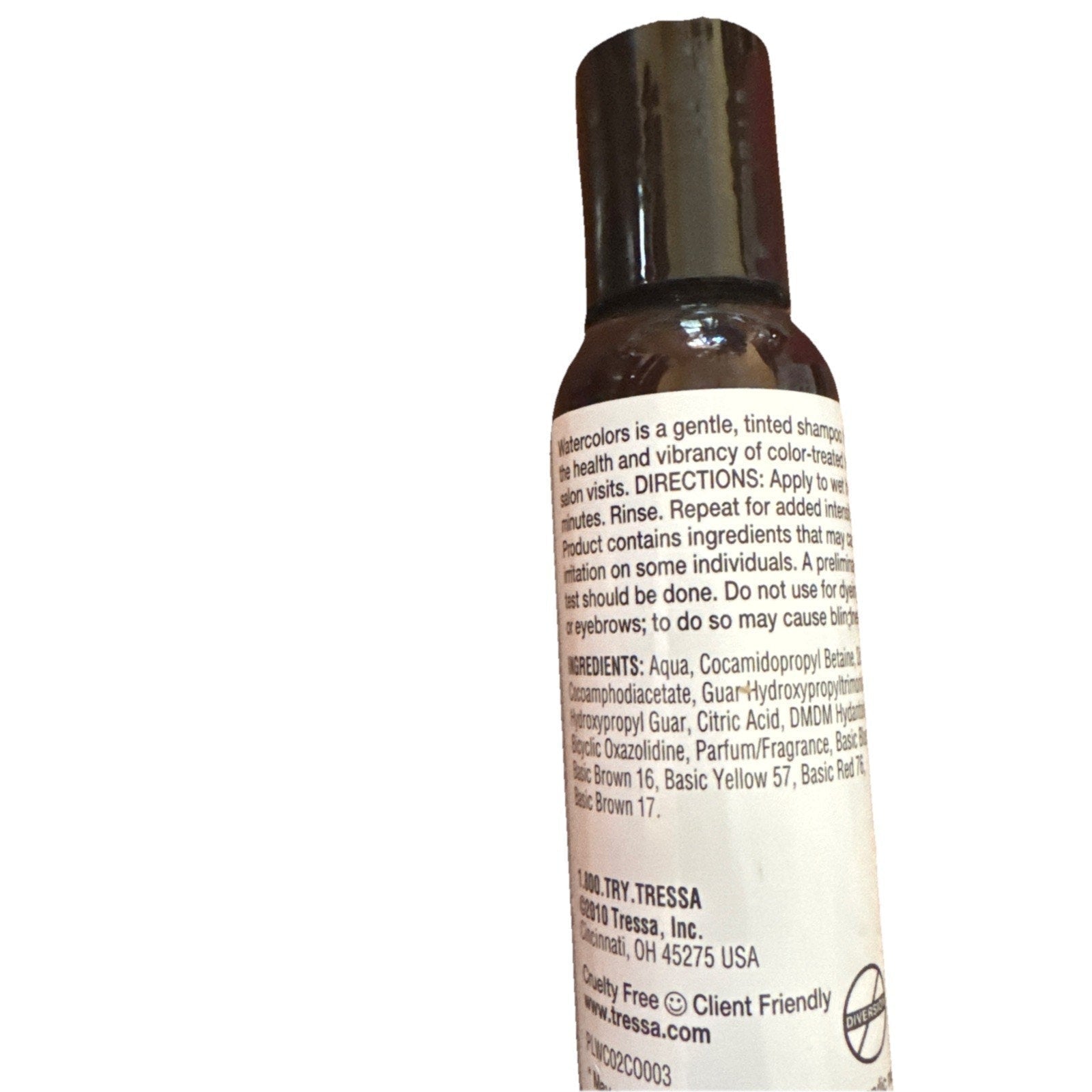 Watercolor Shampo Tinted Shampo Cocoa 2 fl