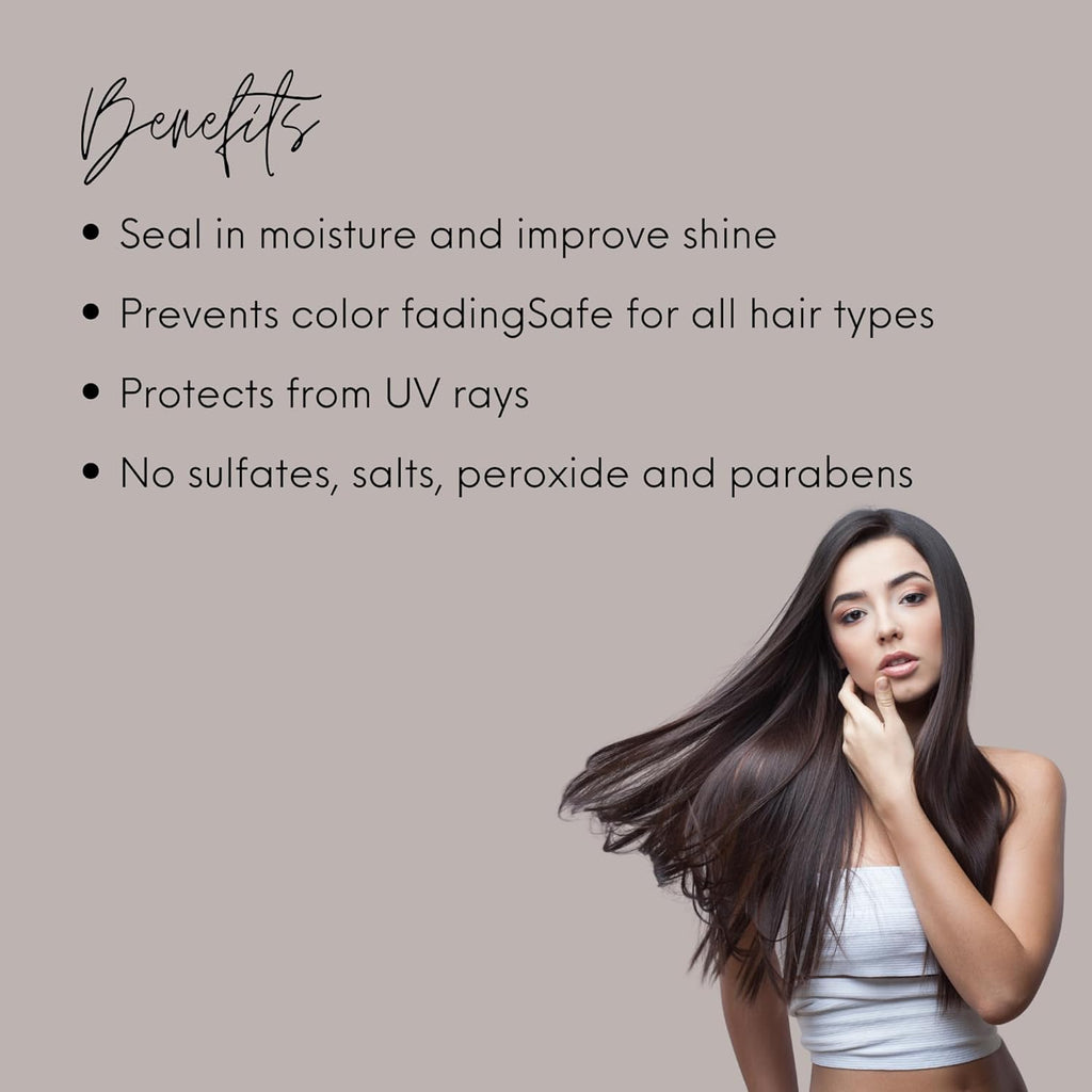 Watercolors Intense Hair Glossifier, Anti Frizz & UV Protector Finishing Spray 4 oz