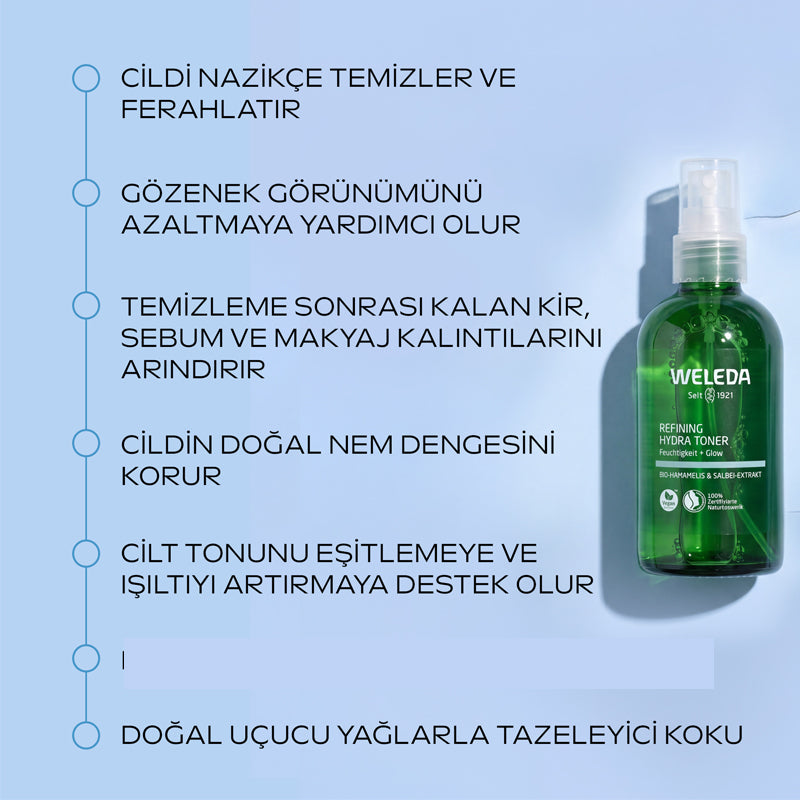 Weleda Purifying & Hydrating Toner for Clear Skin 150 ml