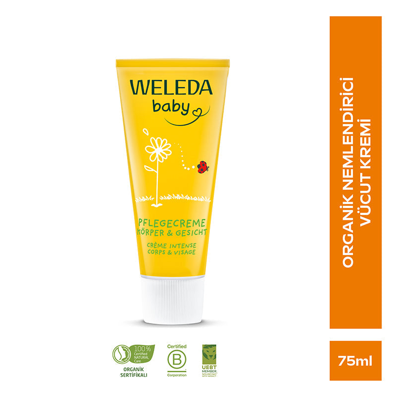 Weleda Baby Calendula Body Cream Moisturizing Care 75 ml