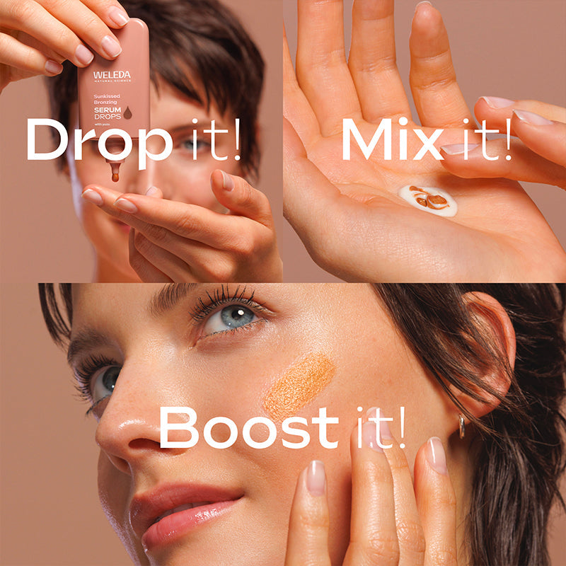 Weleda Sunkissed Bronzing Serum Drops for Radiant Glow 30 ml
