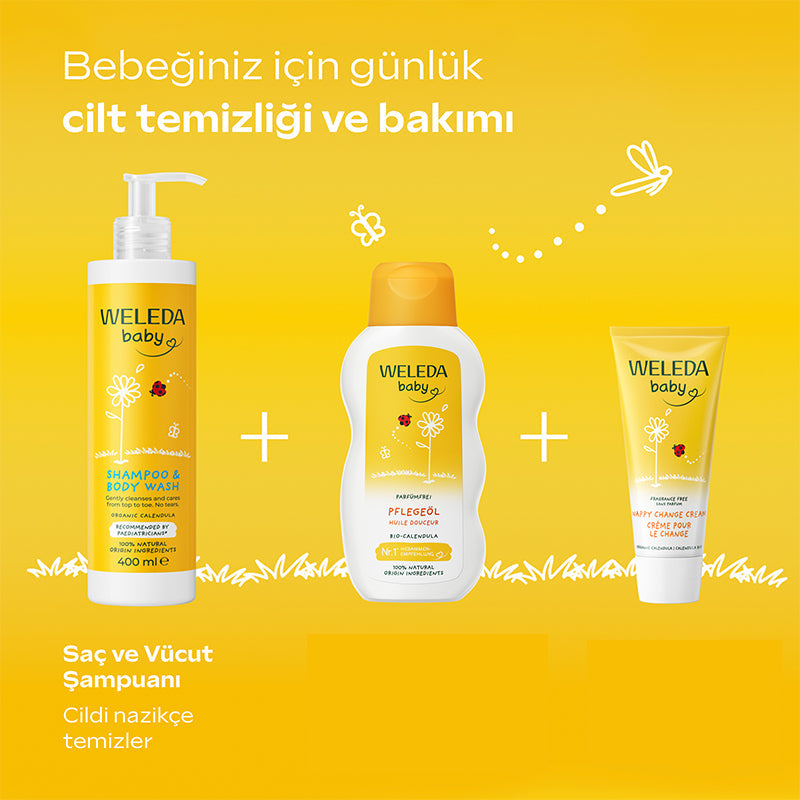 Weleda Calendula Diaper Care Cream with Zinc Oxide 75 ml